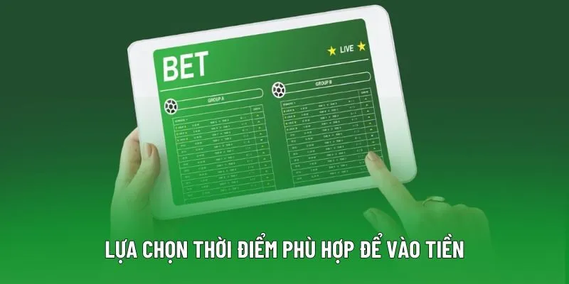 Lựa chọn thời điểm phù hợp để vào tiền Lựa chọn thời điểm phù hợp để vào tiền